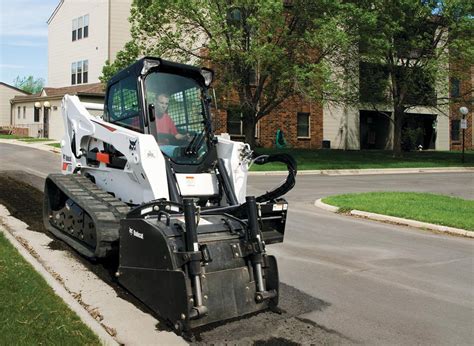 cold planer machine bobcat skid steer skis|bobcat asphalt milling machine attachment.